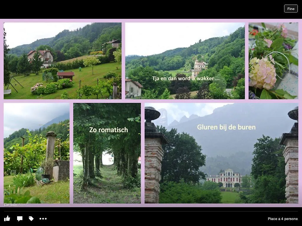 Bed & Breakfast Villa Fiocco Sospirolo Italy
